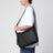 Small Traveler hobo bag in deer leather, espresso