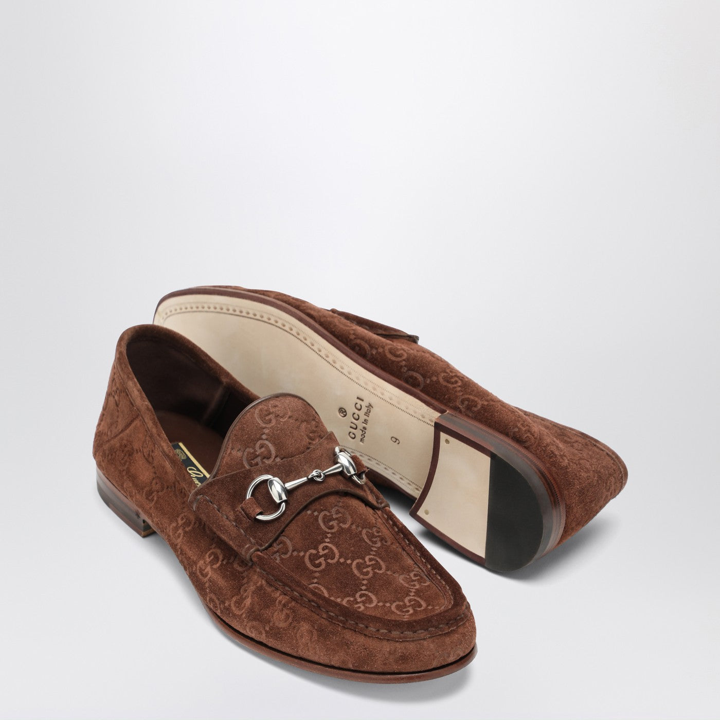 Mocassino Horsebit 1953 in suede marrone