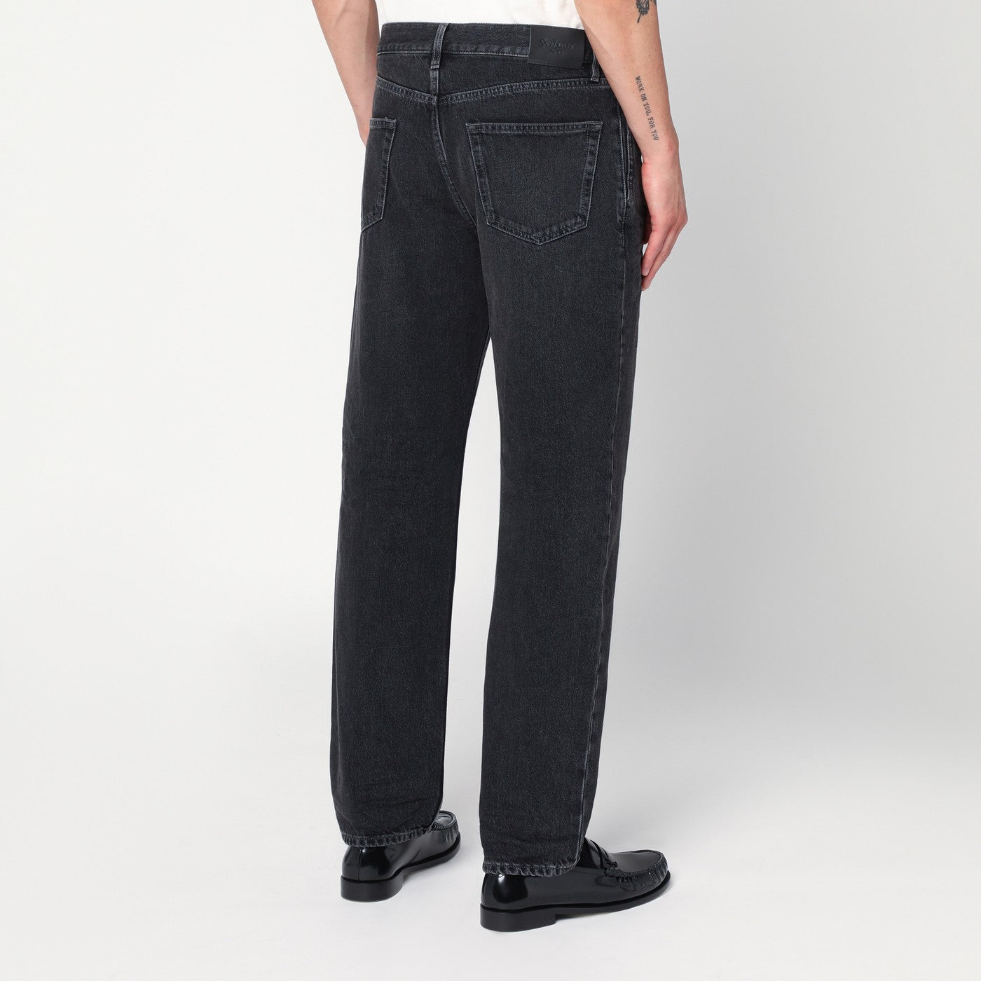 Jeans Mick in denim nero