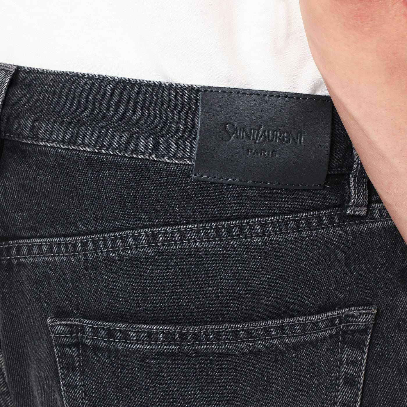 Jeans Mick in denim nero