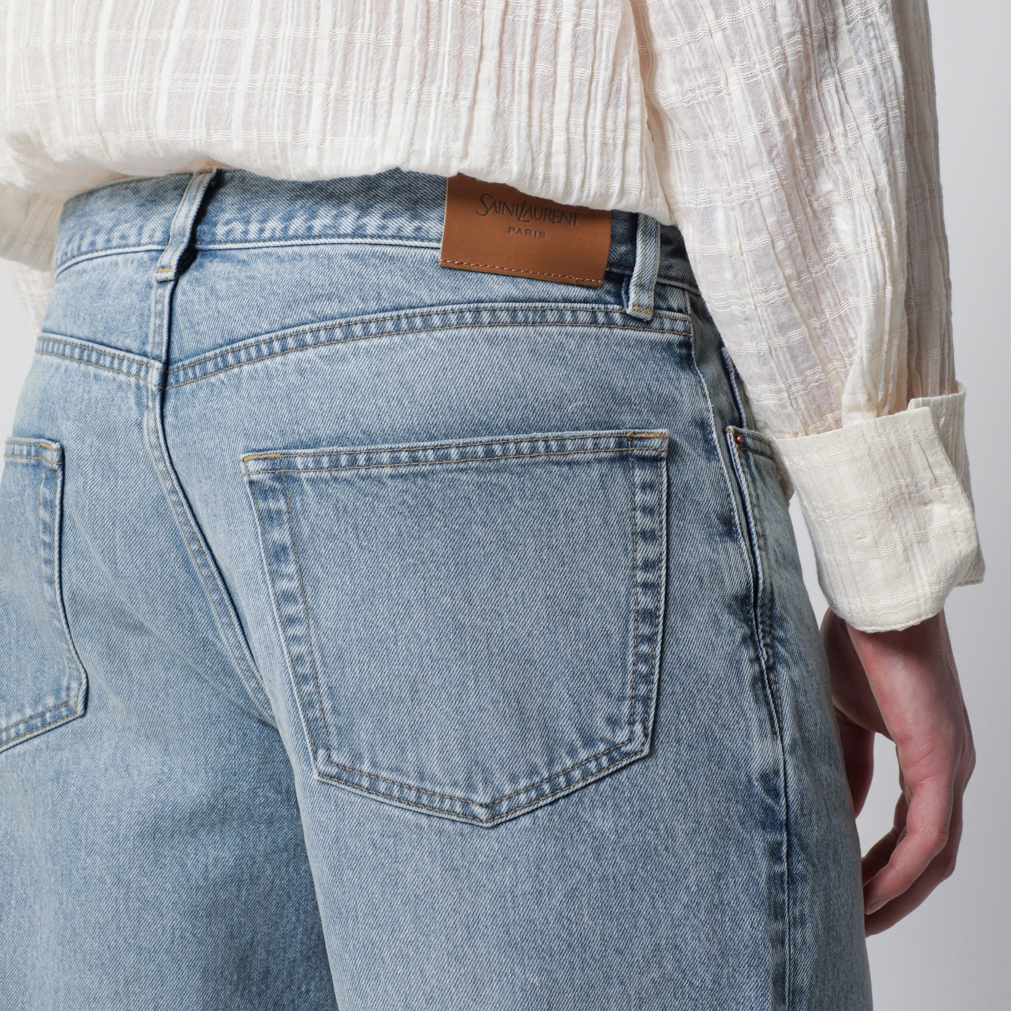 Mick long jeans in South Blue denim