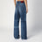 Jean large bicolore avec finition stonewashed