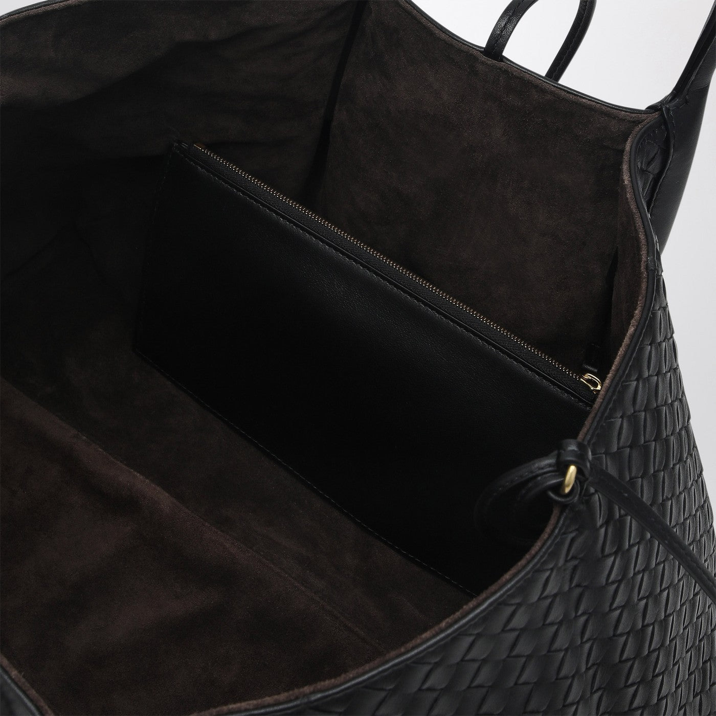 Borsa Pinacoteca grande nera/fondant