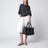 Large Pinacoteca bag black/Fondant
