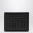 Porte-cartes Intrecciato Piccolo en cuir noir Thunder