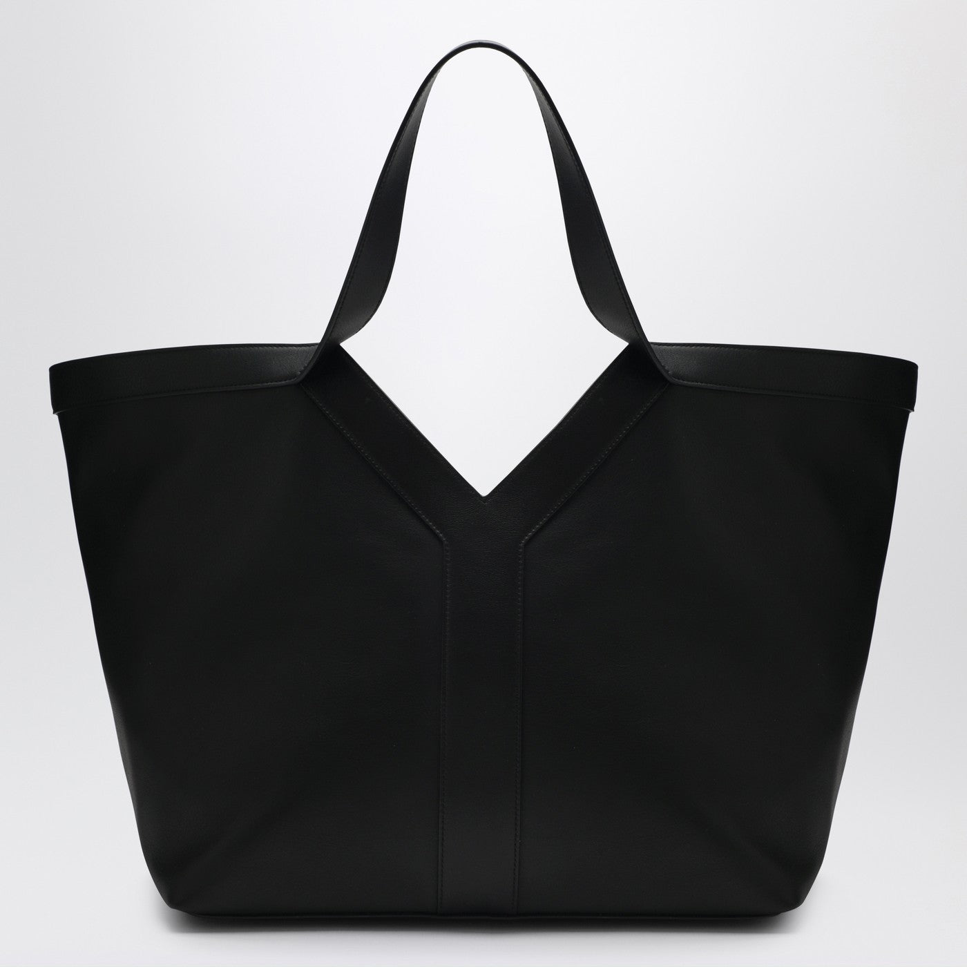 Borsa tote Y nera in pelle