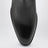 Bottines Chelsea Wyatt noires en cuir
