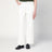 Pantalone flare corto bianco