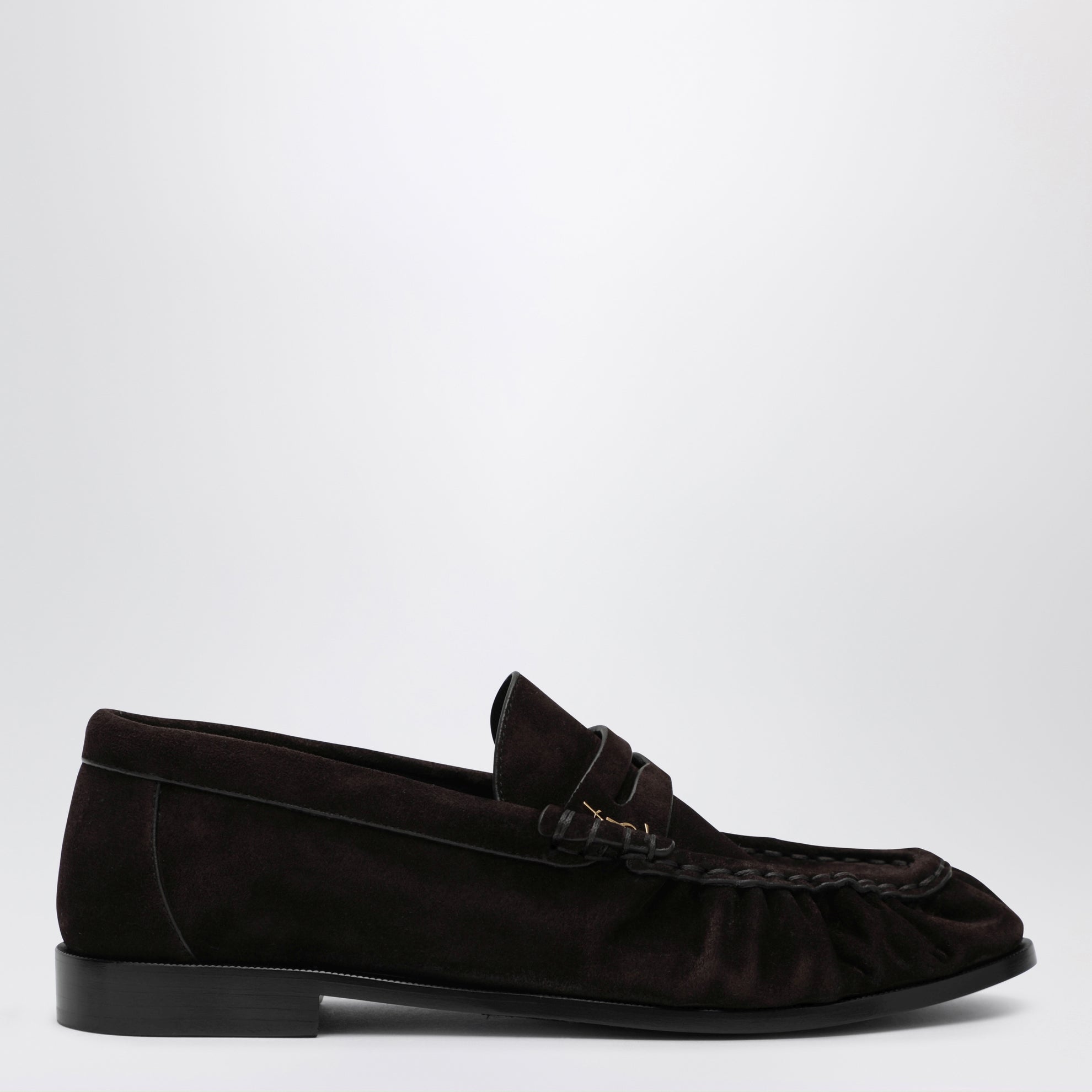 Mocassini Le Loafer marroni in suede