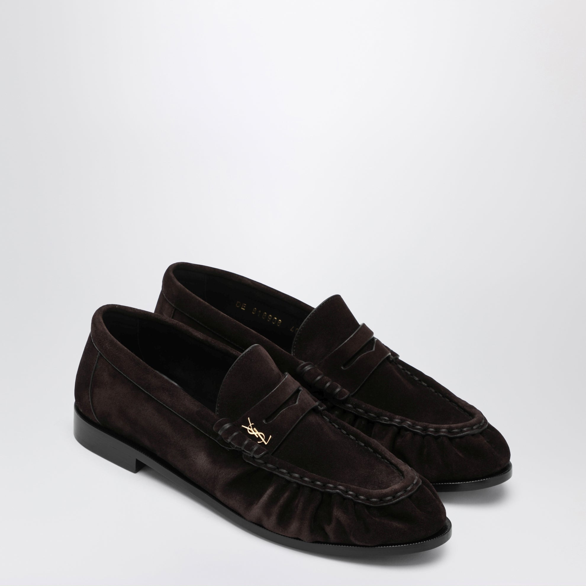 Mocassini Le Loafer marroni in suede