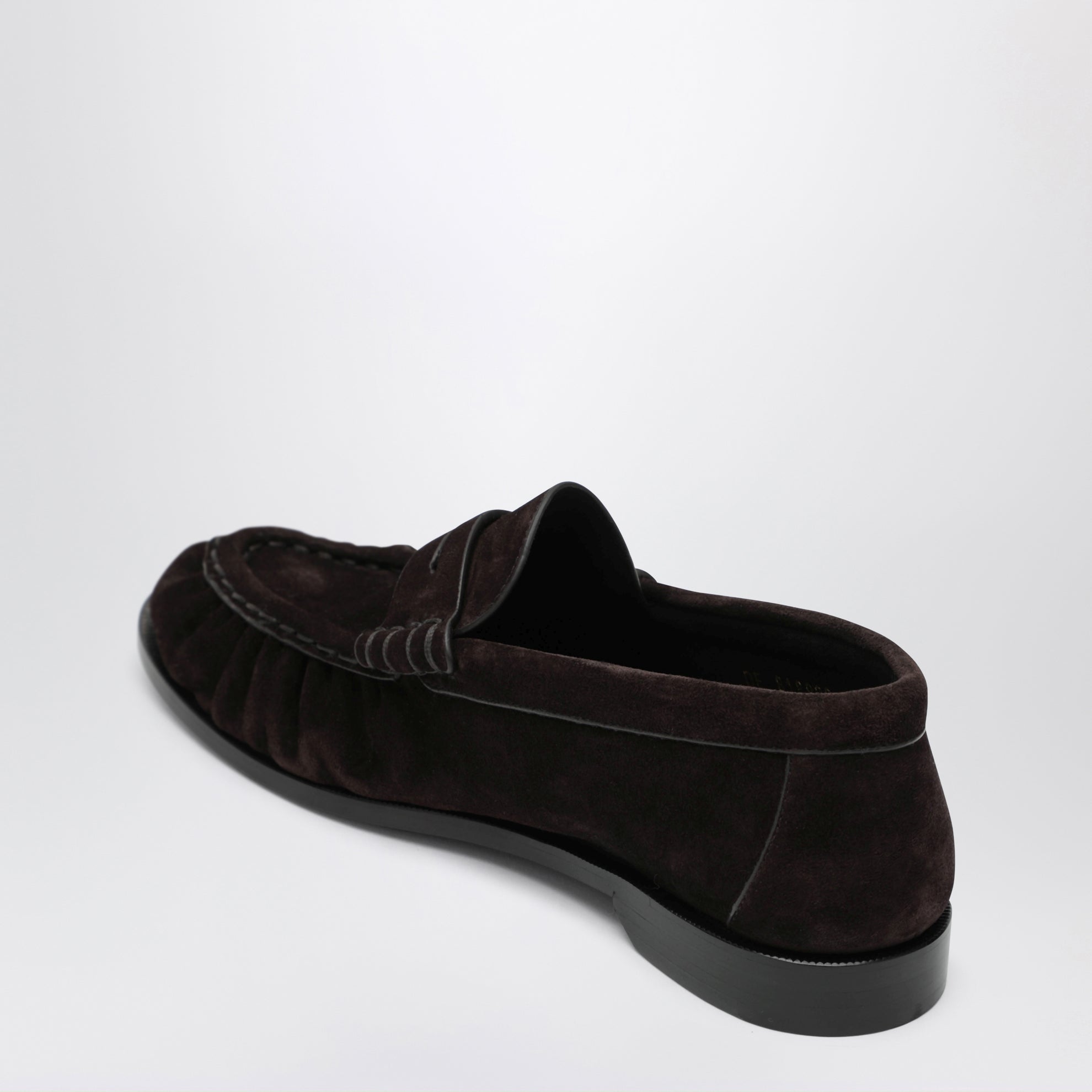 Mocassini Le Loafer marroni in suede