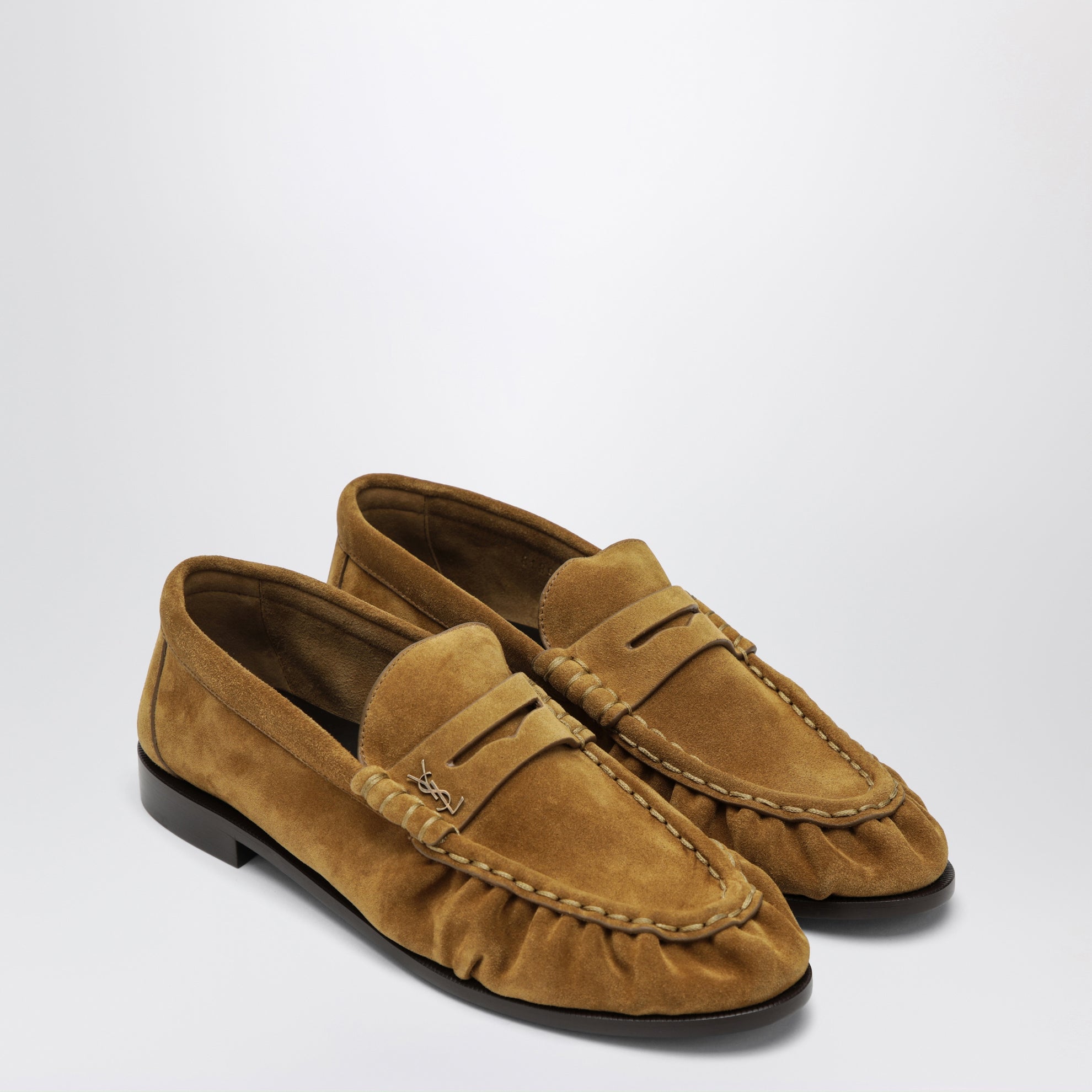 Le Loafer moccasins in tan suede