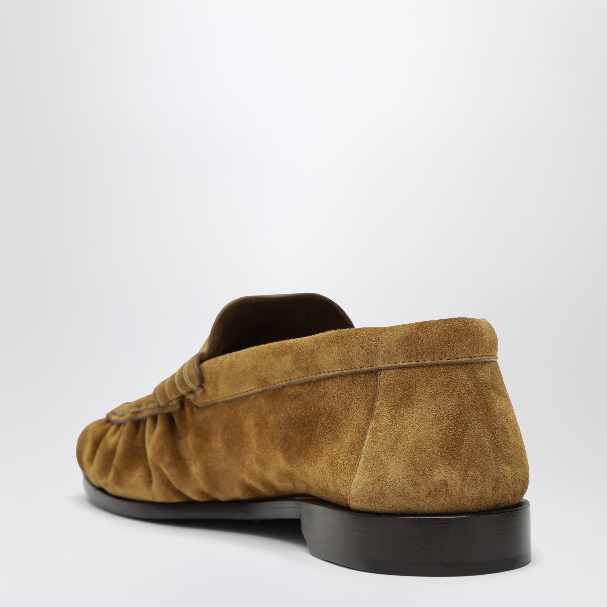 Le Loafer moccasins in tan suede