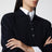 Navy Blue Merino Wool Polo Shirt