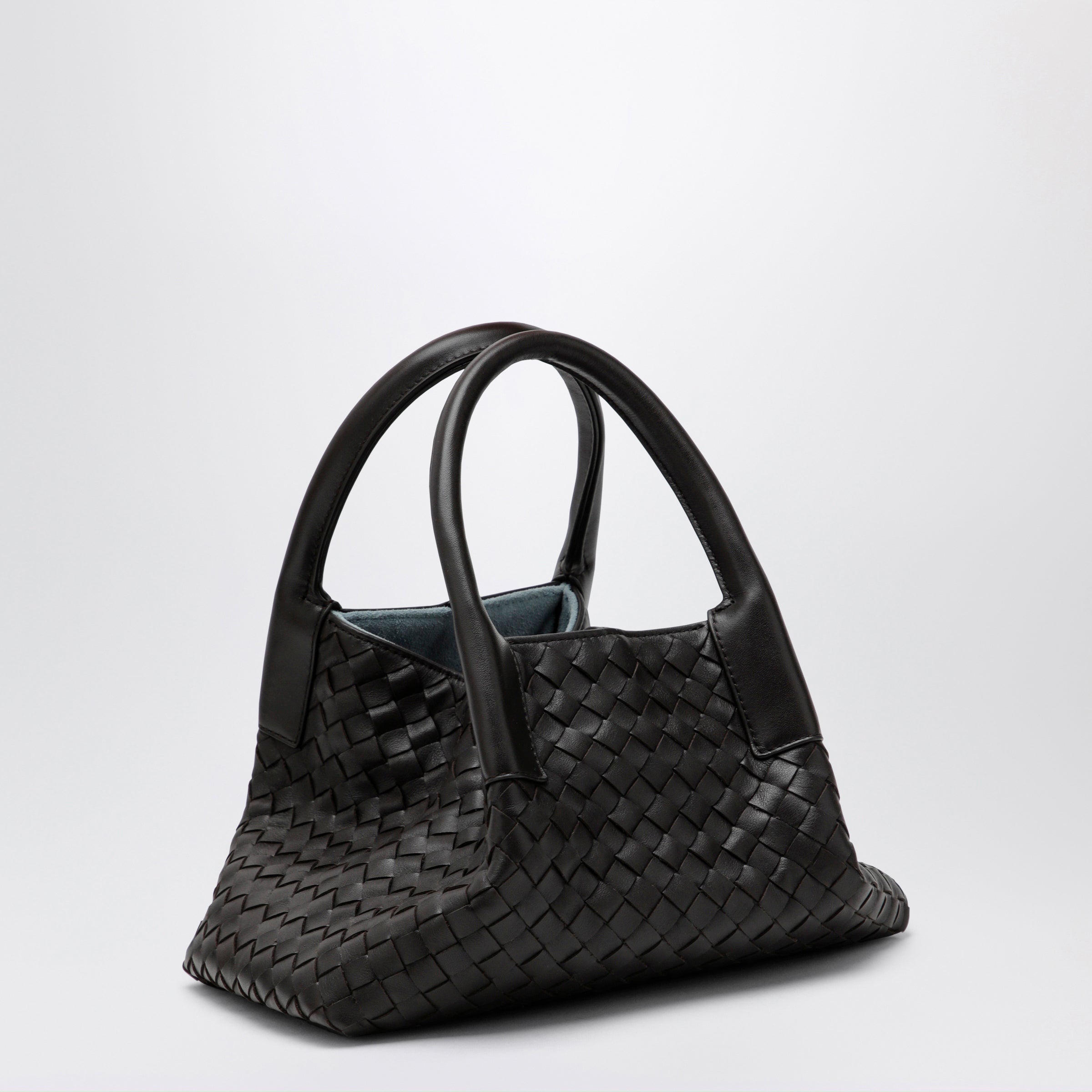 Bottega Veneta Small Pinacoteca bag in Espresso/Mineral | TheDoubleF