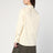 Chemise crème en coton et soie