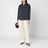 Grey cotton and silk shirt