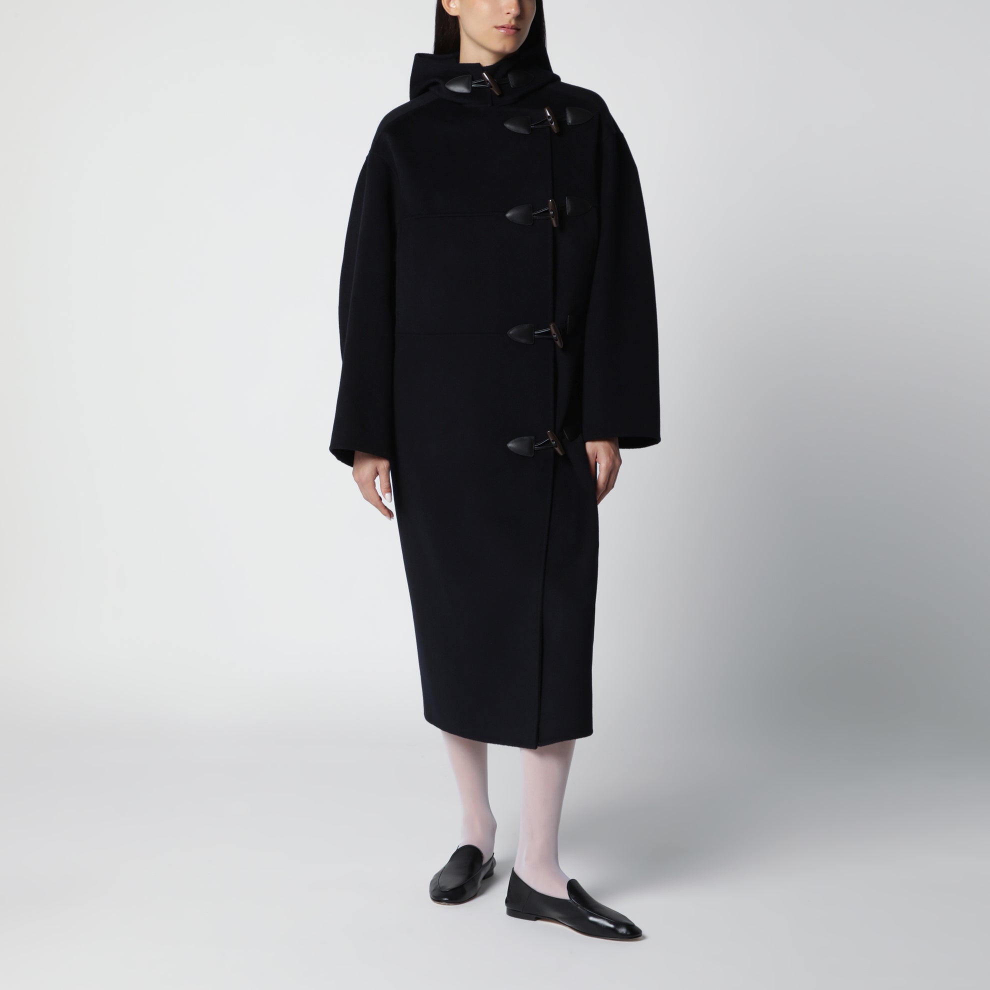 Navy Blue Duffle Coat