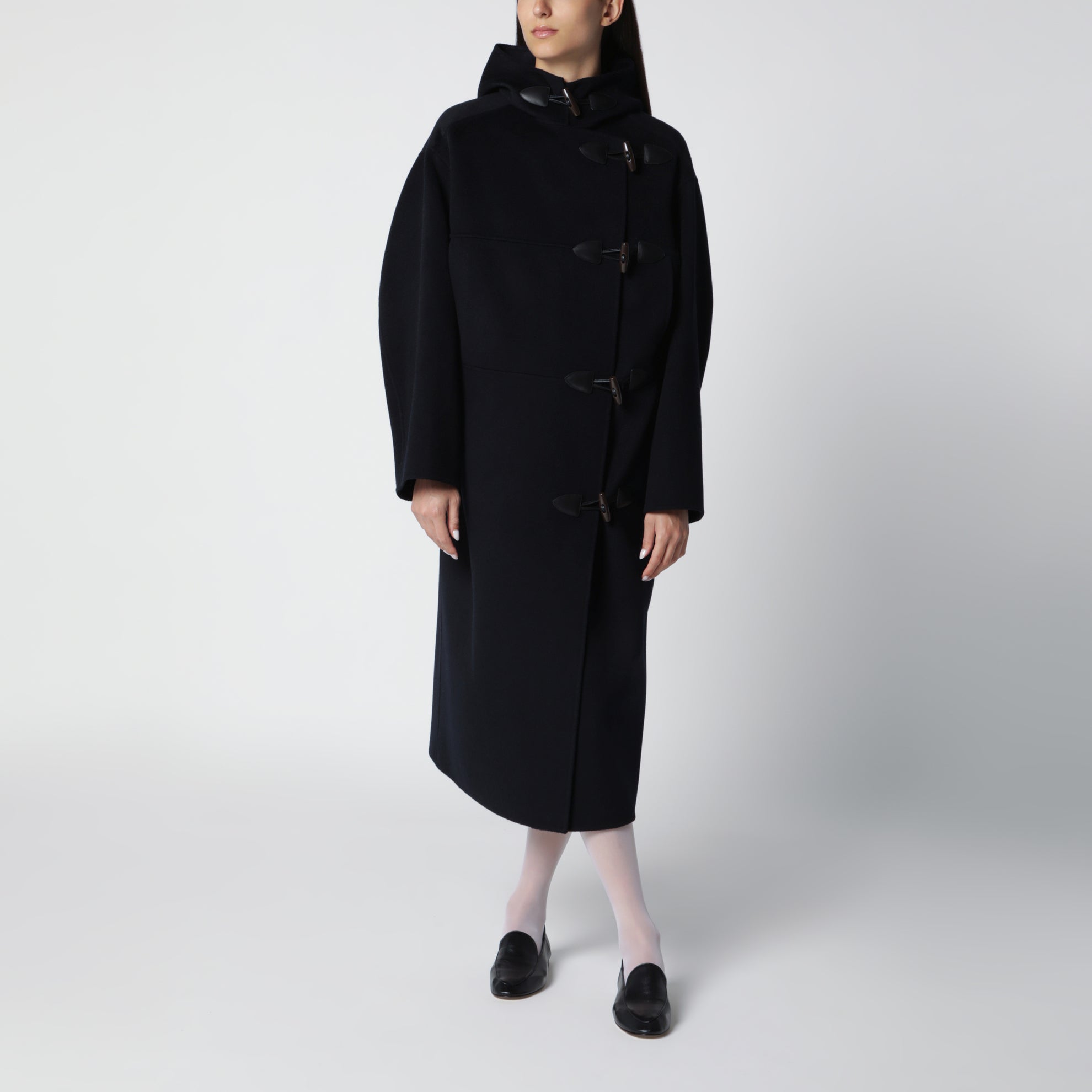 Navy Blue Duffle Coat