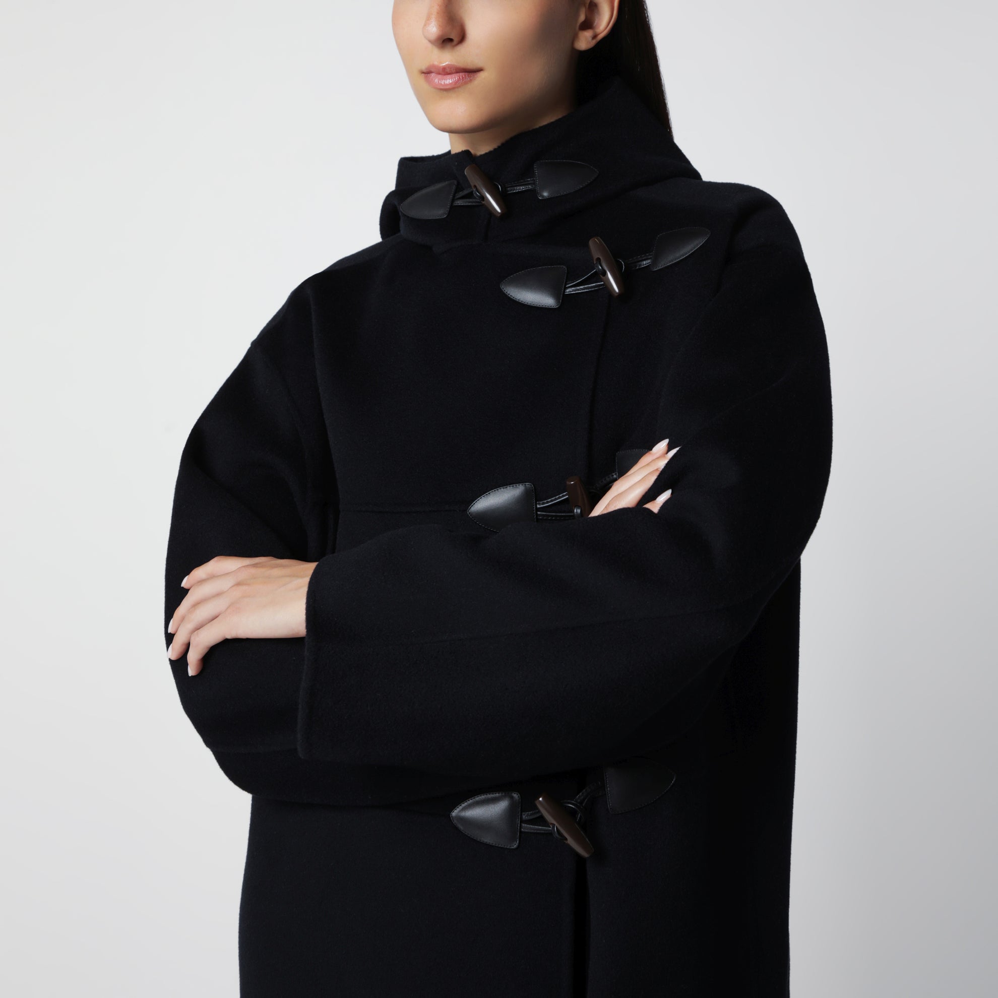 Navy Blue Duffle Coat