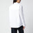 Chemise en coton blanc optique