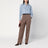Braune Hose aus Wollmischung