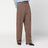 Pantalone marrone in misto lana