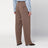 Pantalone marrone in misto lana