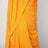 Draped dress in mandarin colour