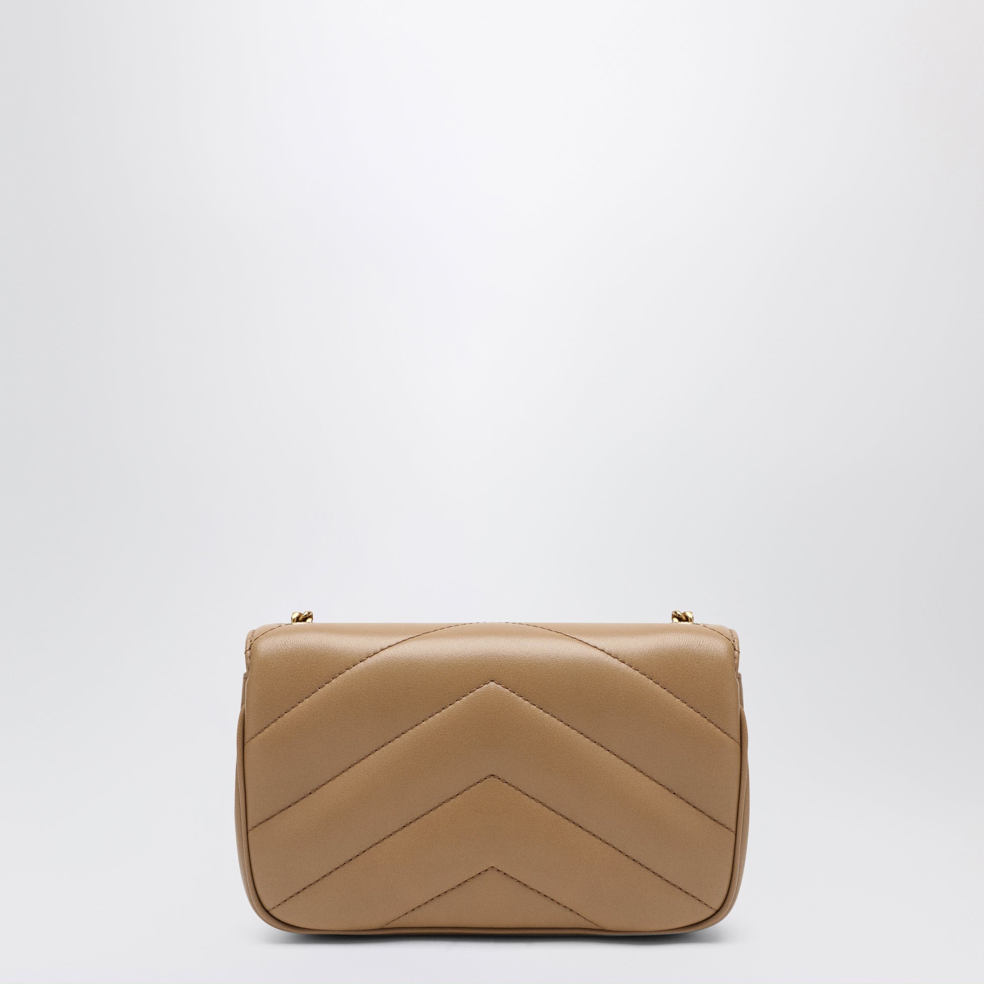 Borsa LouLou mini beige in pelle