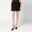 Mini-jupe noire en laine