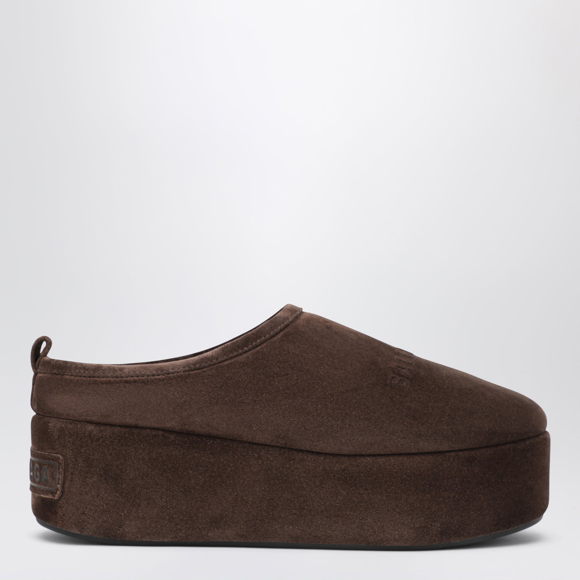 Sabot con plateau Alaska Soft marrone spresso