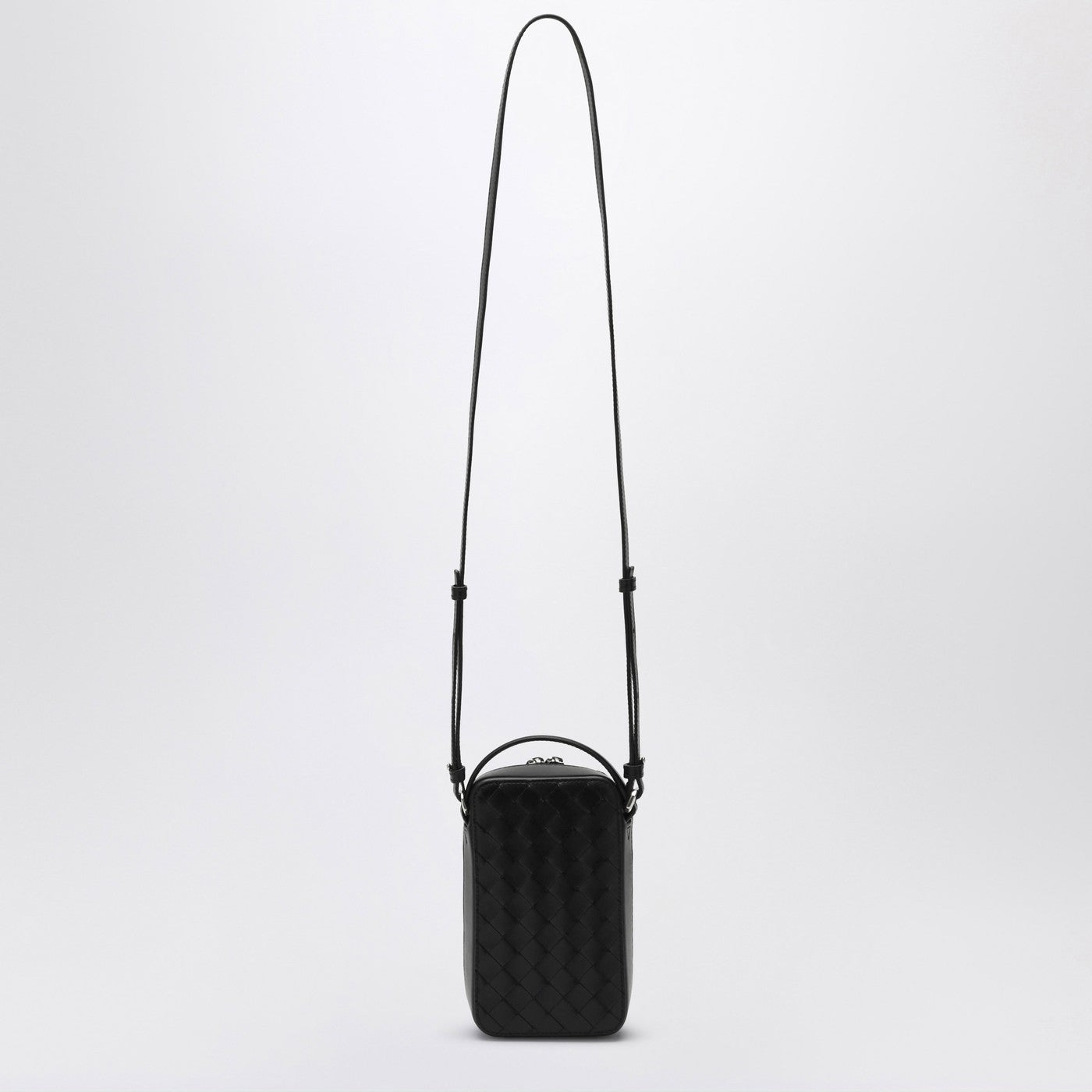 Étui pour smartphone Getaway en Intrecciato noir