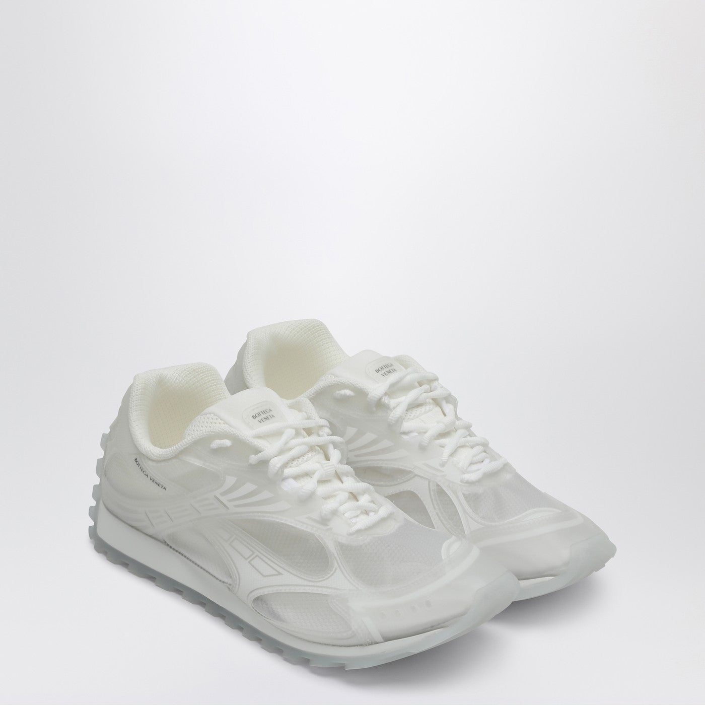 Transparent/white Orbit sneaker