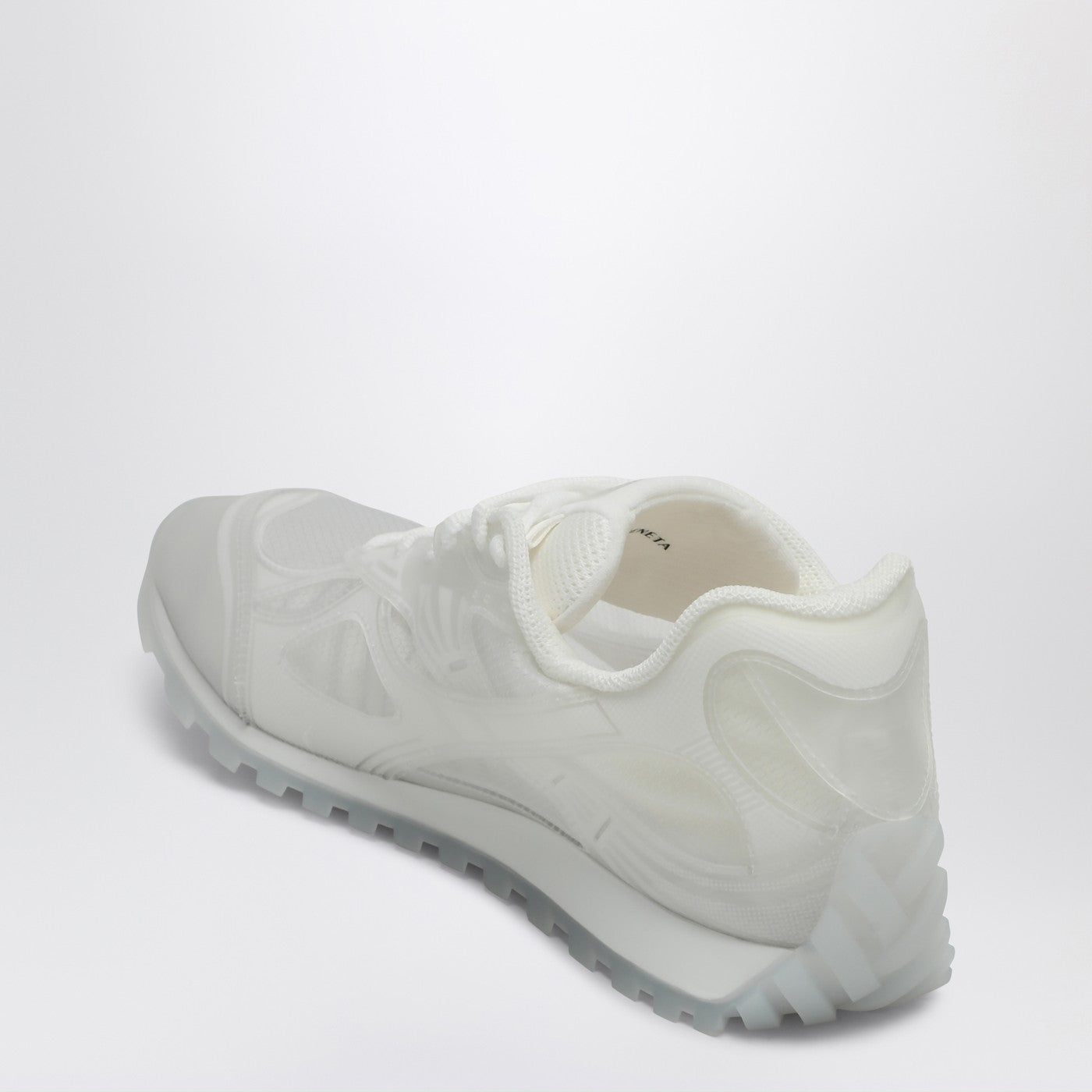 Transparent/white Orbit sneaker