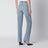 High-Waist-Jeans gerade geschnitten hellblau