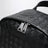 Medium black backpack in Intrecciato weave