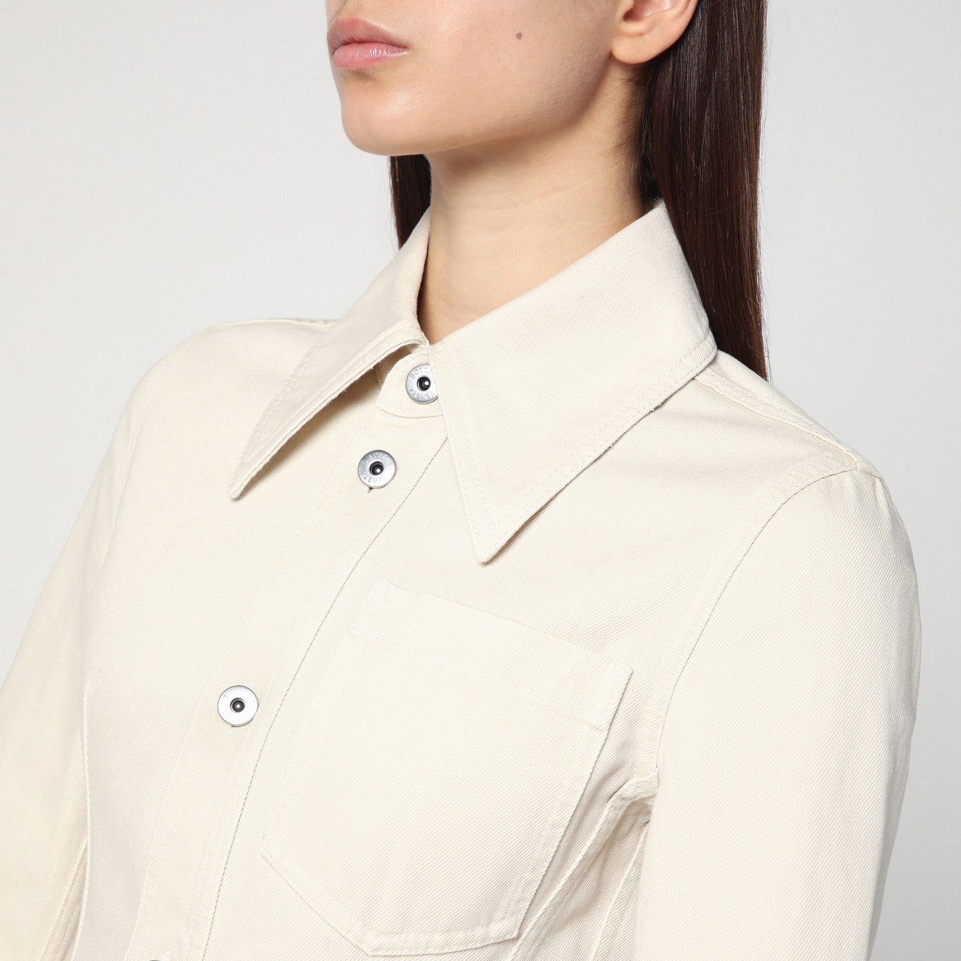 Chemise Pale Meringue en denim