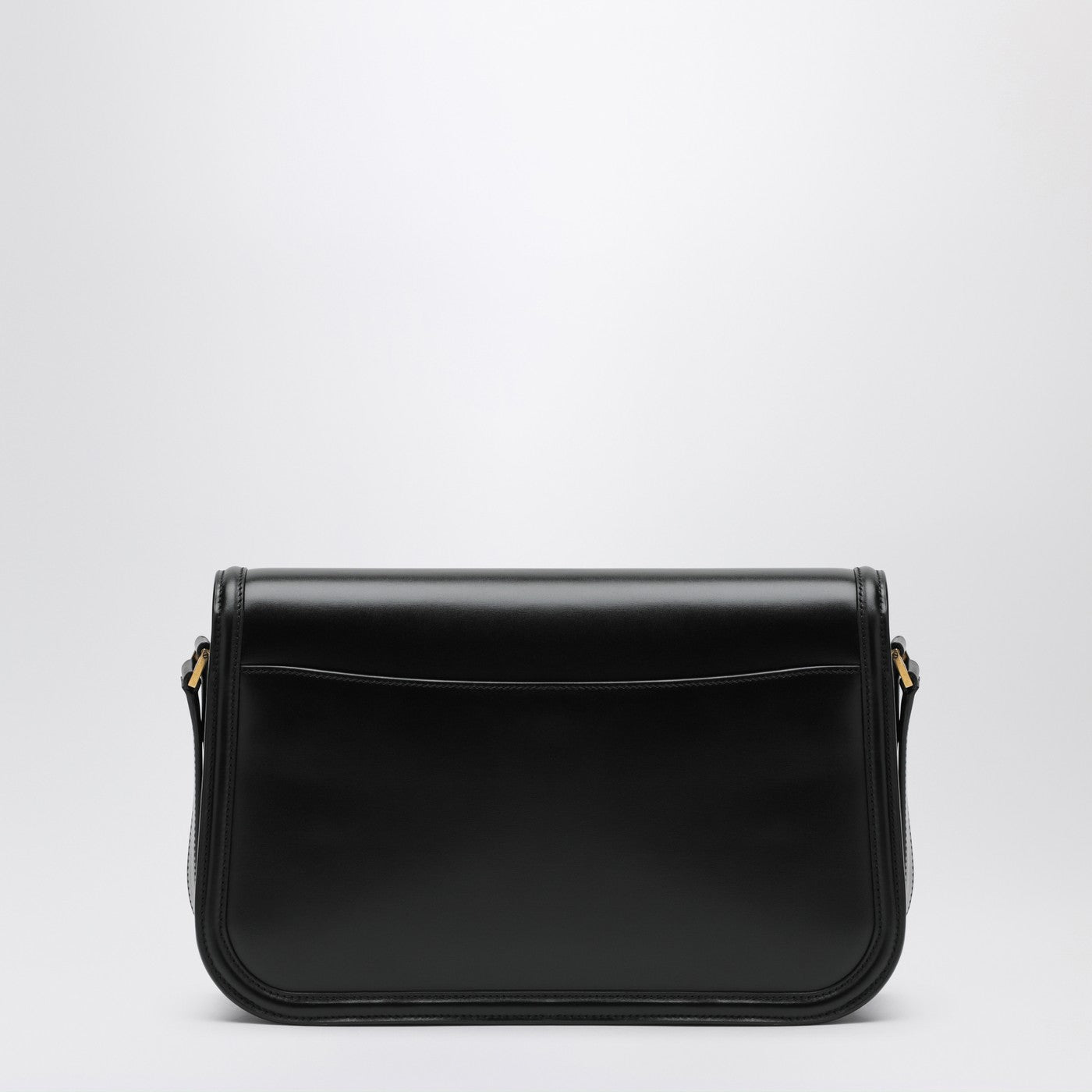 Borsa Solferino grande in pelle nera