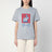 T-Shirt aus bedrucktem Baumwoll-Jersey