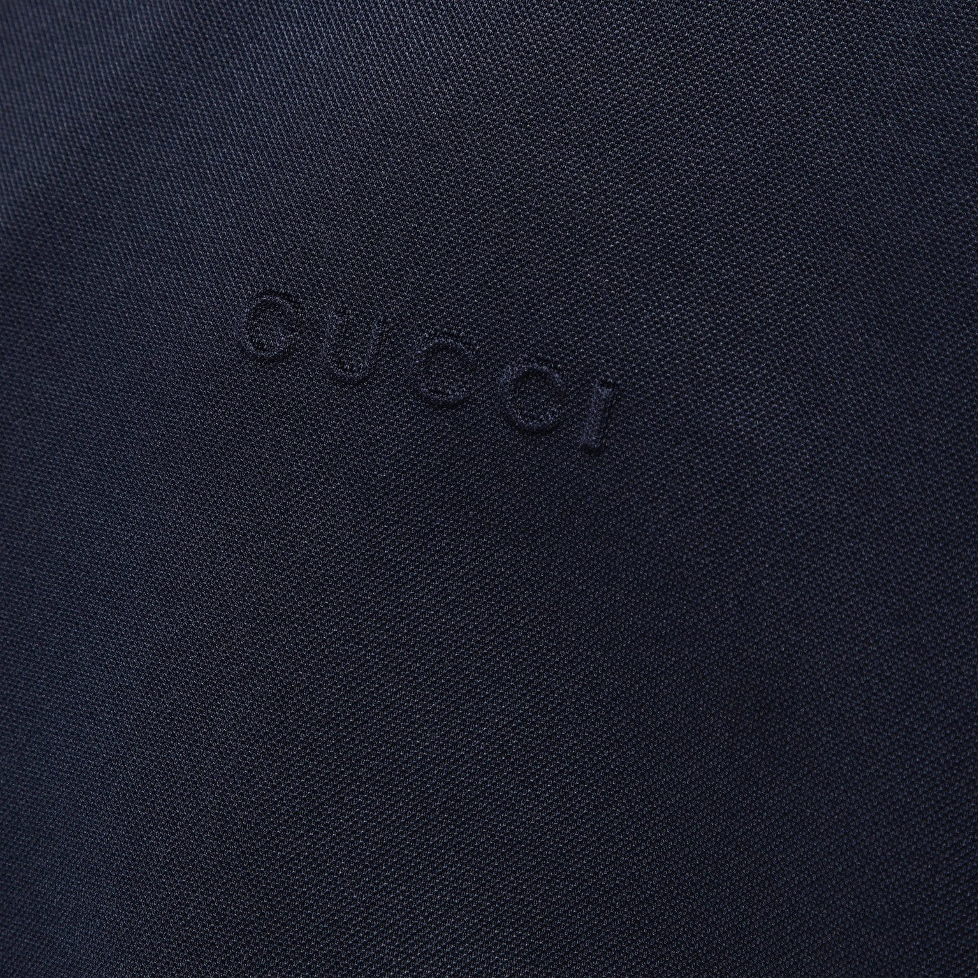 Navy blue sweatshirt in technical jersey
