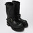 Venom boots in black calf leather