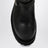 Schwarze Stiefel Venom aus Kalbsleder