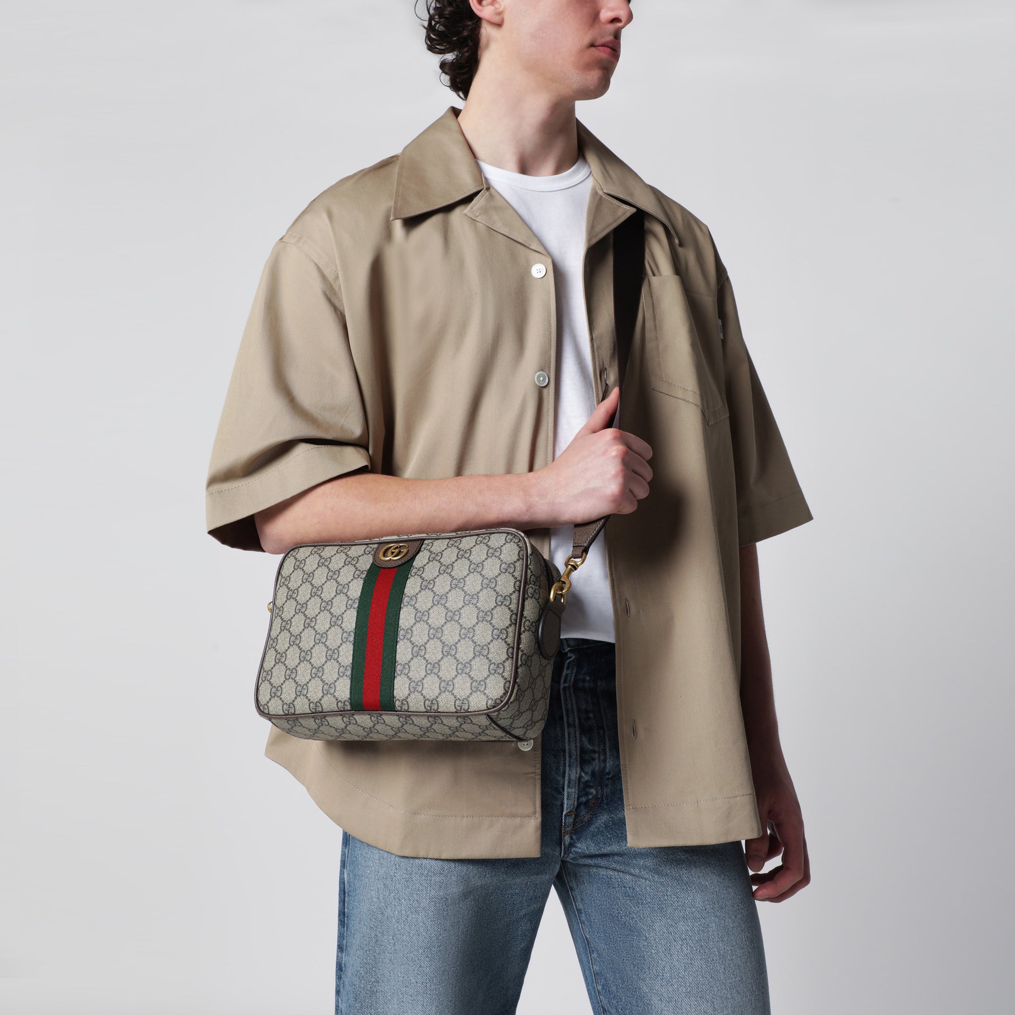 Sac bandoulière Ophidia moyen