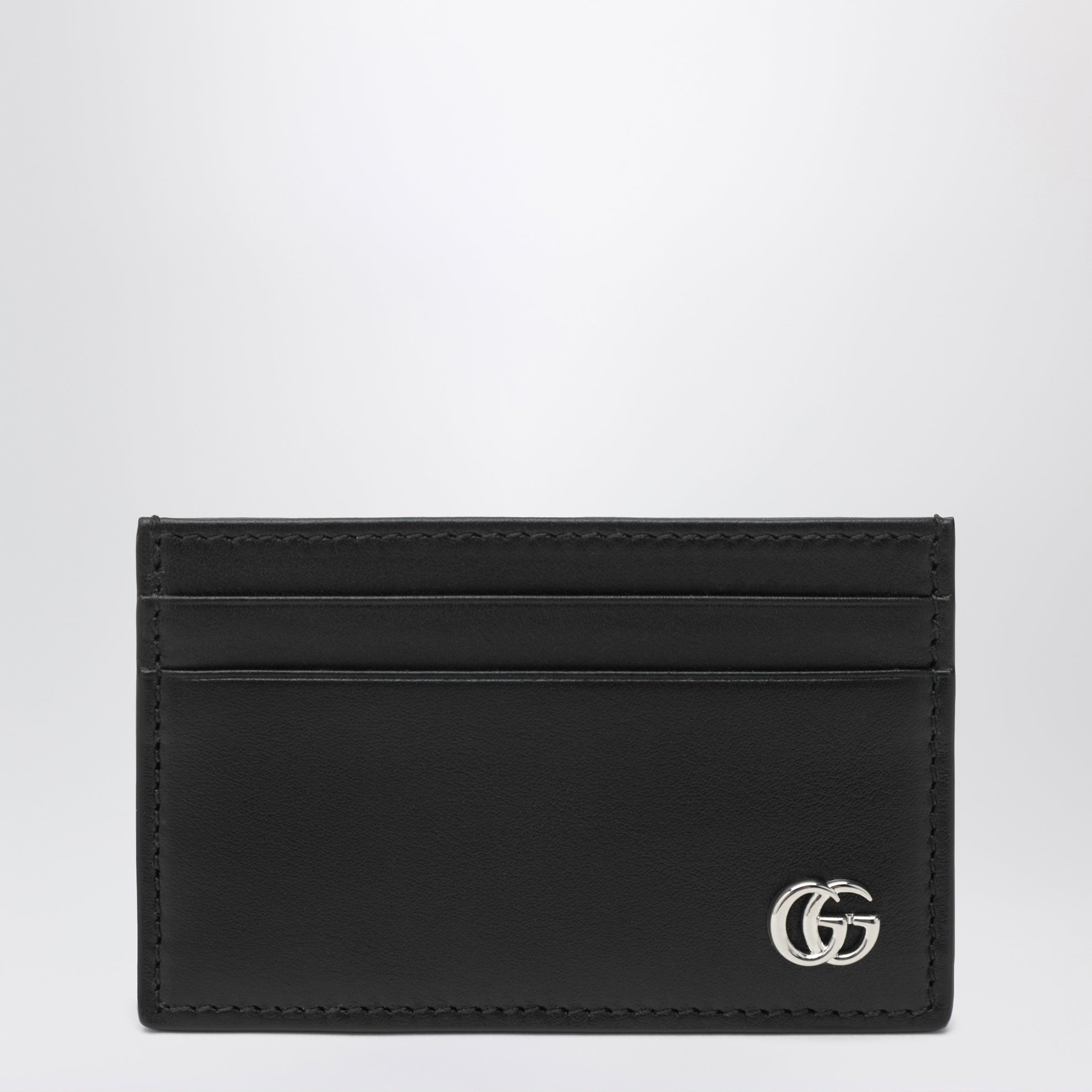 Schwarzes GG Marmont Kartenetui