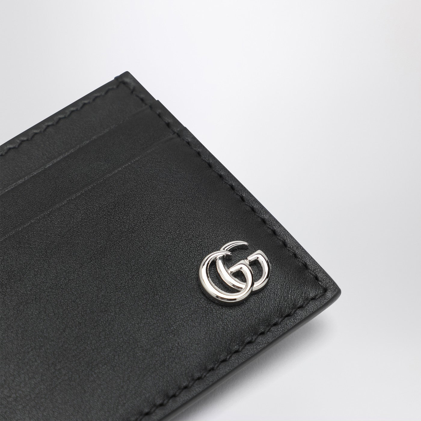 Porte-cartes avec pince à billets GG Marmont noir