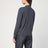 Cardigan gris côtelé en laine