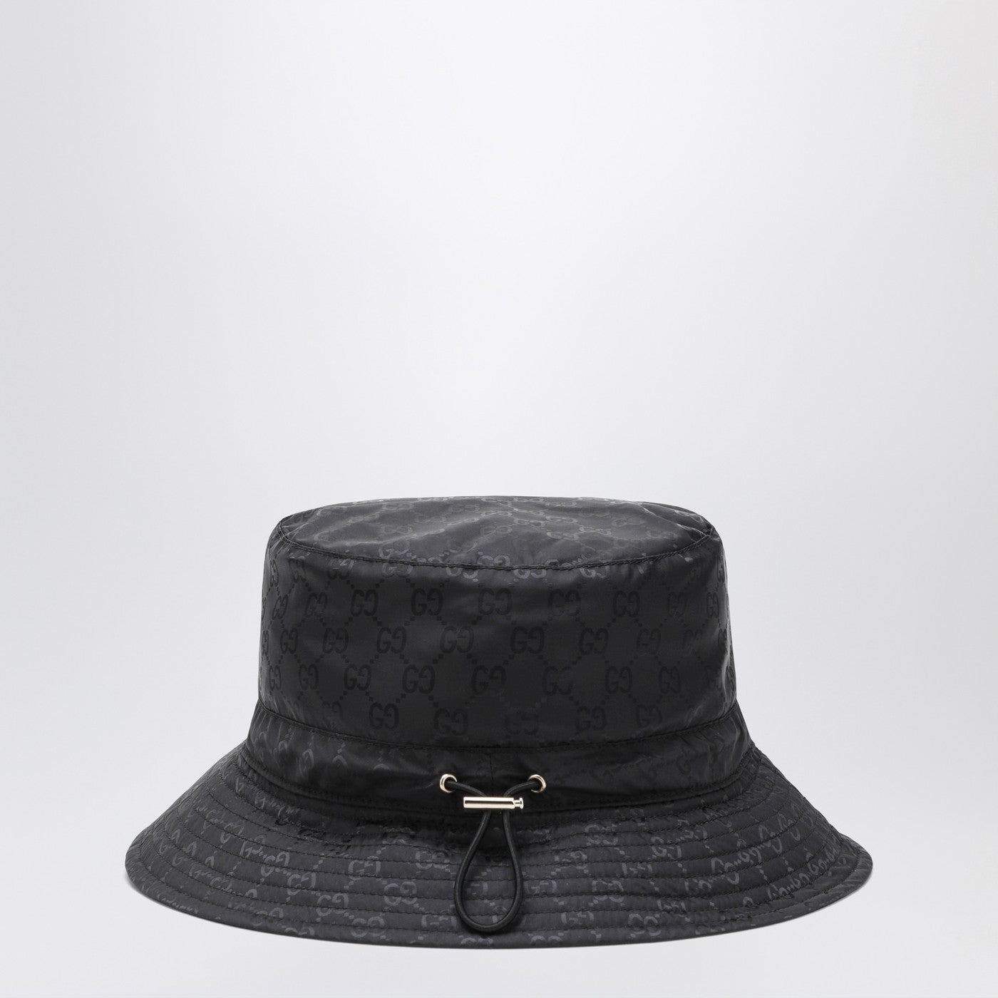 Gucci バケットハット ブラック M GUCCI Reversible black nylon GG hat | TheDoubleF