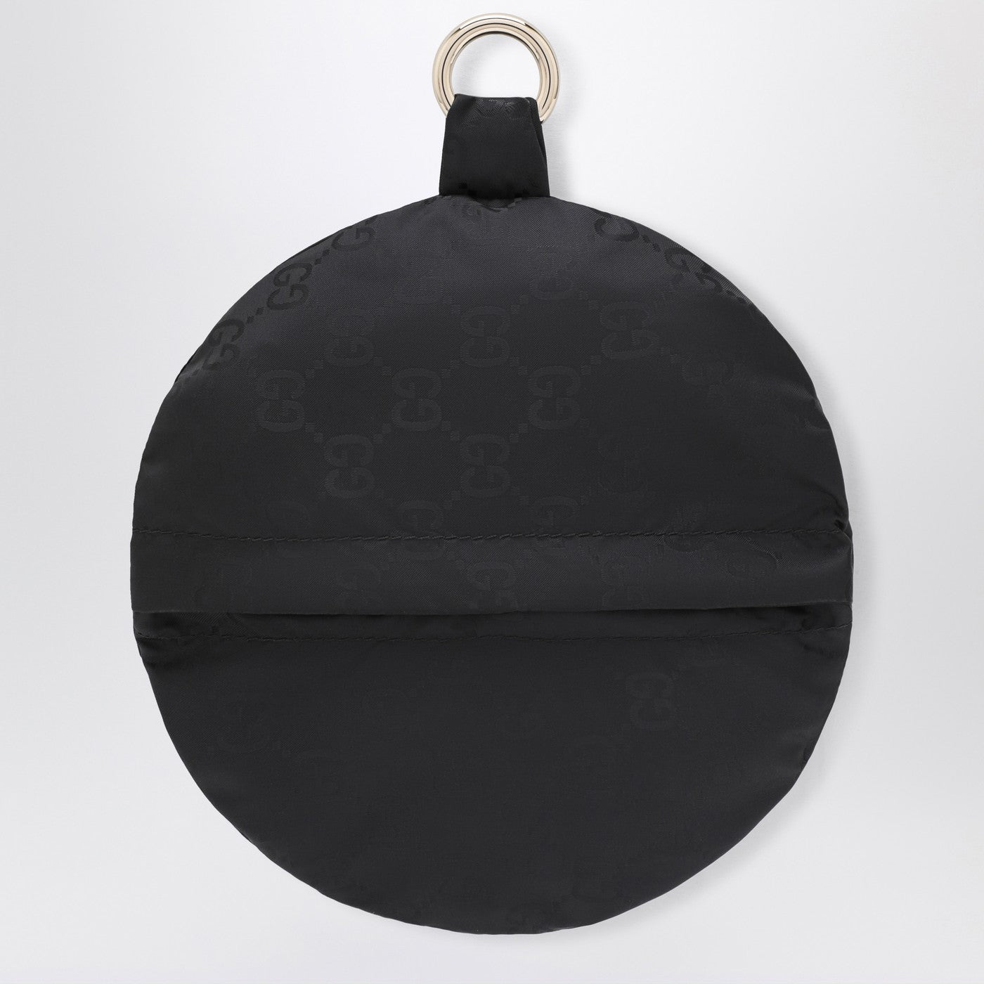 Cappello reversibile nero in nylon GG