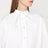 White shirt in cotton poplin